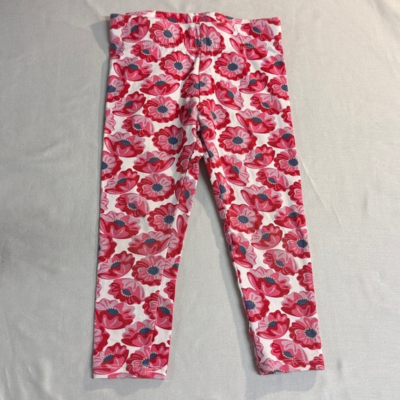 Isaac Mizrahi - Kids Floral Leggings - Red and Blue - Picture 1 of 4